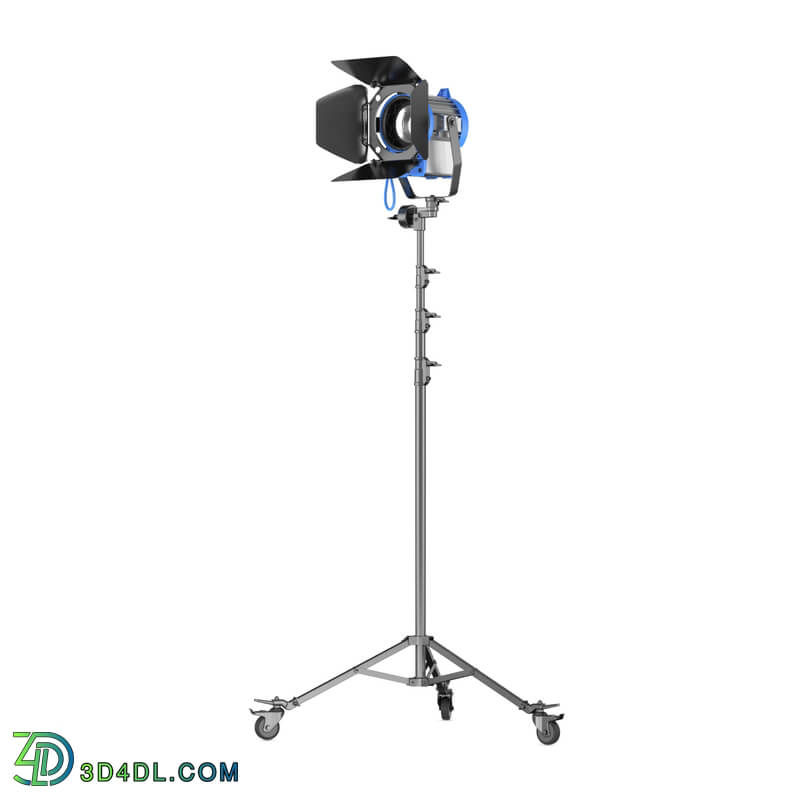 CgTrader Stage Studio Lighting Arri Tungsten Junior 300 Plus